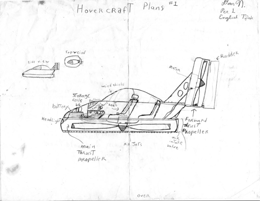 Hovercraft drawing